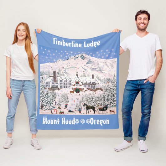 Timberline Lodge Fleece Blanket (Beispiel)