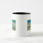 Timberline Lodge im Winter am Berg Hood Tasse (Zentrum)