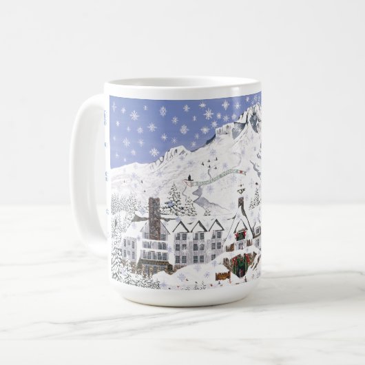 Timberline Lodge Kaffeetasse (Vorderseite Links)