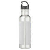 Timberline Lodge ~ Mount Hood Pillow Edelstahlflasche (Rückseite)