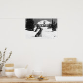 Timberline Lodge und "Lady" die Besitzerin Poster (Küche)