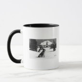 Timberline Lodge und "Lady" die Besitzerin Tasse (Links)