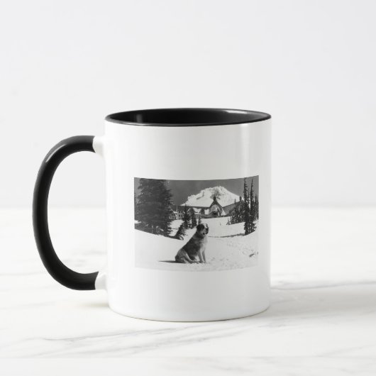 Timberline Lodge und "Lady" die Besitzerin Tasse (Links)