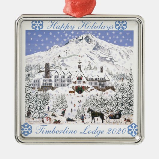 Timberline Lodge Weihnachtsschmuck (Vorne)