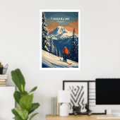 Timberline-Reiseposter - Oregon 1 Poster (Heimbüro)