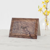 Timberlines Thank You Note Card Karte (Gelbe Blume)