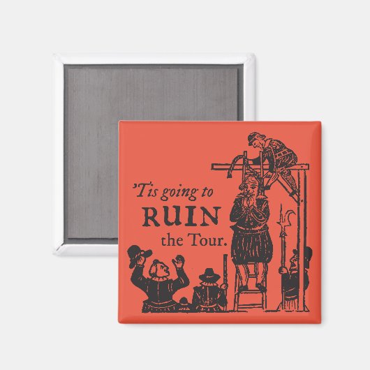 Timbersnowflake Magnet (Vorderseite/Rückseite)