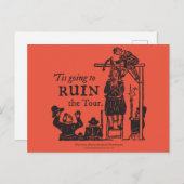 Timbersnowflake Postkarte (Vorne/Hinten)