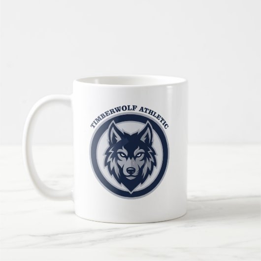 Timberwolf Athletic Crest Sportteam Kaffeetasse (Links)