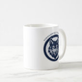 Timberwolf Athletic Crest Sportteam Kaffeetasse (VorderseiteRechts)