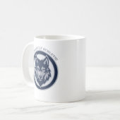 Timberwolf Athletic Crest Sportteam Kaffeetasse (Vorderseite Links)