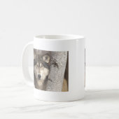 Timberwolf durch Jim Zuckerman Kaffeetasse (Vorderseite Links)