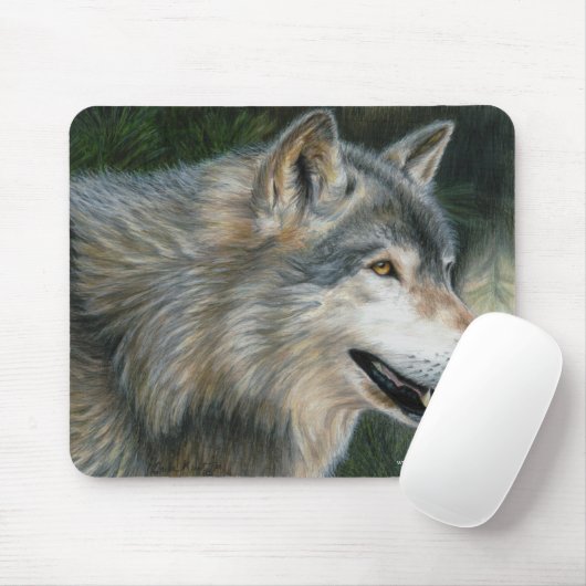 Timberwolf mousepad (Mit Mouse)