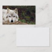 Timberwolf-Starren Visitenkarte (Vorne/Hinten)