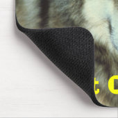 Timberwolf von JungleWalk.com Mousepad (Ecke)