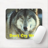 Timberwolf von JungleWalk.com Mousepad (Mit Mouse)