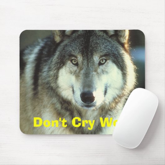 Timberwolf von JungleWalk.com Mousepad (Mit Mouse)