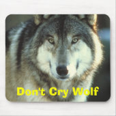Timberwolf von JungleWalk.com Mousepad (Vorne)