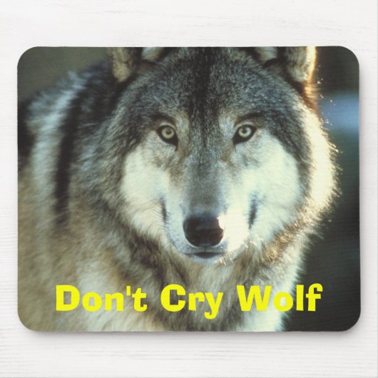 Timberwolf von JungleWalk.com Mousepad (Vorne)