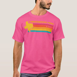 Timberwood Park Texas Vintag beängstigend Souvenir T-Shirt
