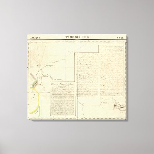 Timbuktu Afrika Leinwanddruck (Vorderseite)