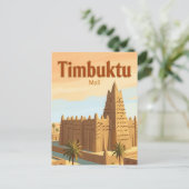 Timbuktu Mali Postkarte (Stehend Vorderseite)