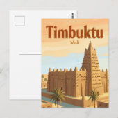 Timbuktu Mali Postkarte (Vorne/Hinten)