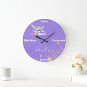 Time 2 Put God Back Clock Große Wanduhr (Zuhause)
