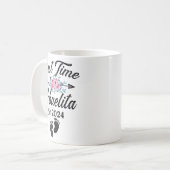 Time Abuelita 2024 Mütter Tag bald Oma Kaffeetasse (Vorderseite Links)