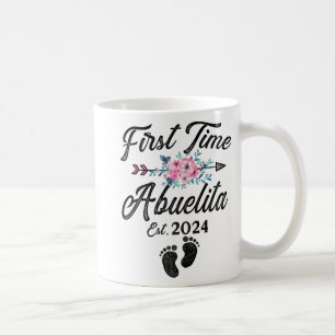 Time Abuelita 2024 Mütter Tag bald Oma Kaffeetasse