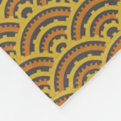 Time Arches Fleece Blanket (Ecke)