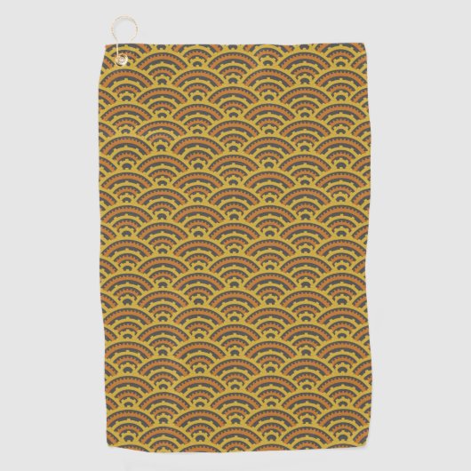 Time Arches Golf Handtuch (Vorderseite)