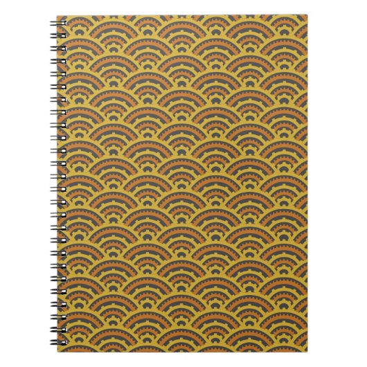 Time Arches Notebook Notizblock (Vorderseite)
