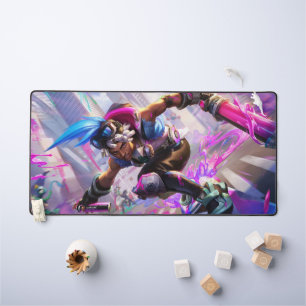 Time Bender Gaming Desk Mat   Time-Warp-Genie Schreibtischunterlage