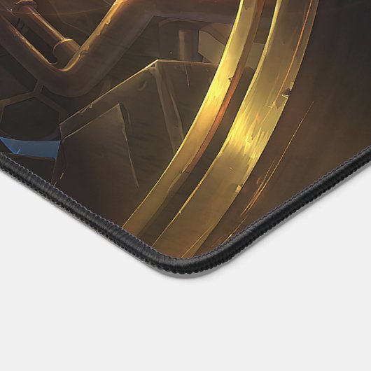 Time Bender Gaming Desk Mat | Time-Warp-Genie Schreibtischunterlage (Ecke)