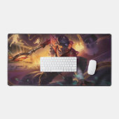 Time Bender Gaming Desk Mat | Time-Warp-Genie Schreibtischunterlage (Tastatur & Maus)