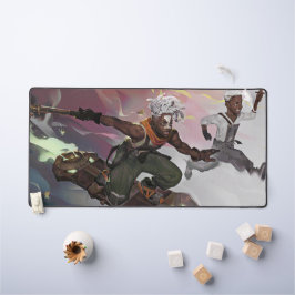 Time Bender Gaming Desk Mat | Time-Warp-Genie Schreibtischunterlage