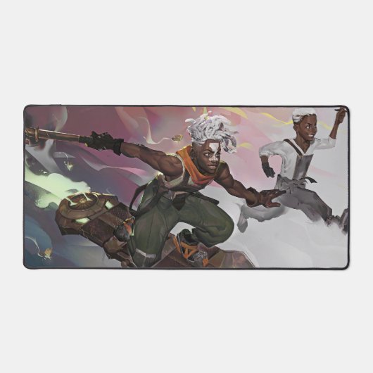 Time Bender Gaming Desk Mat | Time-Warp-Genie Schreibtischunterlage (Vorderseite)