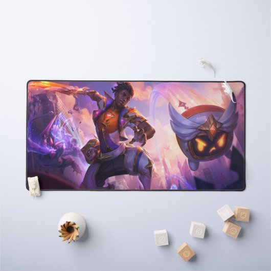 Time Bender Gaming Desk Mat | Time-Warp-Genie Schreibtischunterlage (Kindertisch)