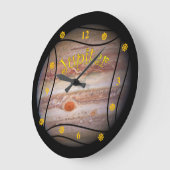 Time Bender ~Time Machine Clock ~ Bend Time/Space Große Wanduhr (Winkel)