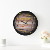 Time Bender ~Time Machine Clock ~ Bend Time/Space Große Wanduhr (Zuhause)