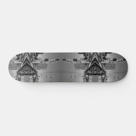 Time Bending Retro World Skateboard (Horizontal)