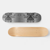Time Bending Retro World Skateboard (Horizontal)
