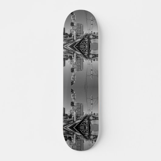 Time Bending Retro World Skateboard (Vorne)