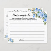 Time Capsule Advice Paare Dusche Englisch Spanisch (Vorne/Hinten)