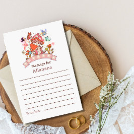 Time Capsule Fairy erste Geburtstagsnachricht