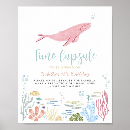 Time Capsule Under The Sea Poster (Vorne)