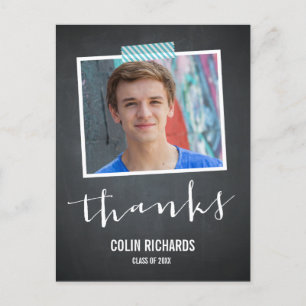 Time Fliegt Abschluss Danke Karte