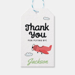 Time fliegt Flugzeug Hubschrauber Geburtstag Viele Geschenkanhänger