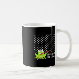 Time Flies 100 Tage Frog Fly Fun 100 Tage Scho Kaffeetasse